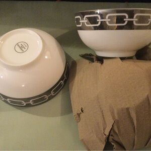 TWO CEREAL SOUP BOWLS

6 In x 3 in

NEW